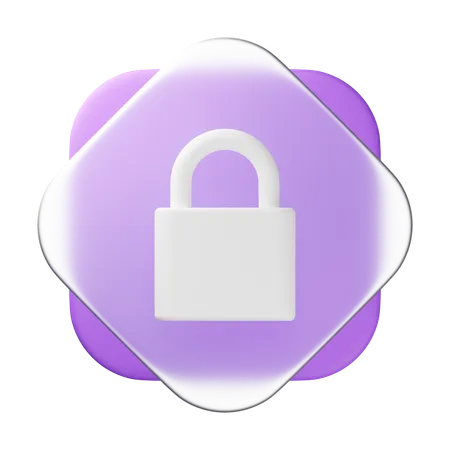 Padlock  3D Icon