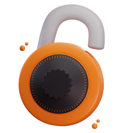 Padlock  3D Icon