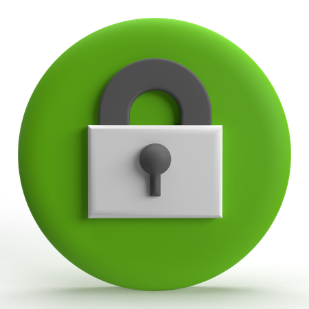 Padlock  3D Icon