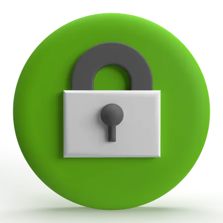 Padlock  3D Icon