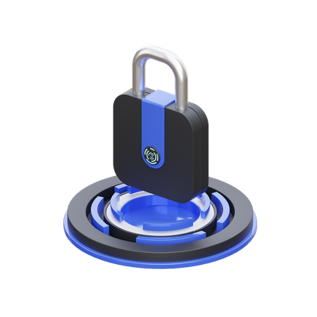 Padlock  3D Icon