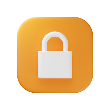 Padlock  3D Icon