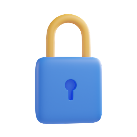 Padlock  3D Icon