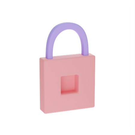 Padlock  3D Icon