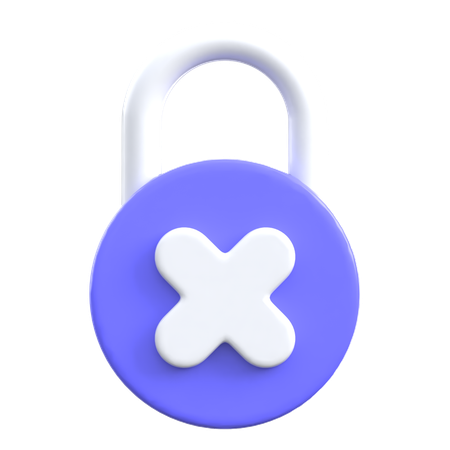Padlock  3D Icon