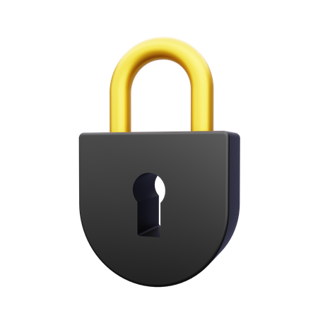 Padlock  3D Icon