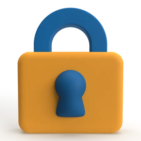 Padlock  3D Icon