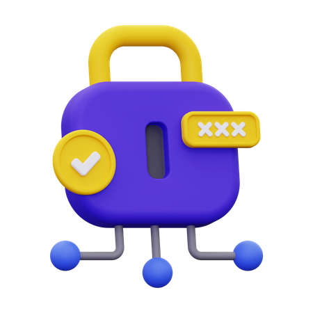 Padlock  3D Icon