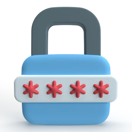 Padlock  3D Icon