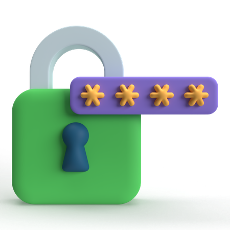 Padlock  3D Icon