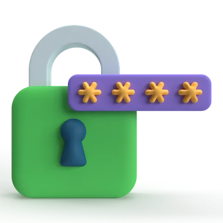 Padlock  3D Icon