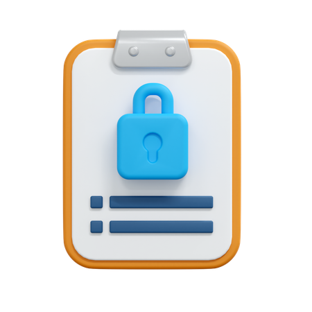 Padlock  3D Icon