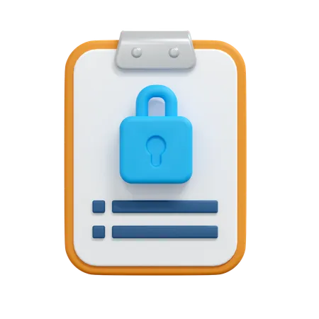 Padlock  3D Icon