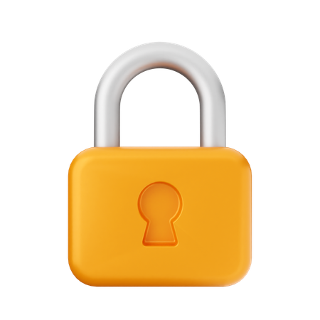 Padlock  3D Icon