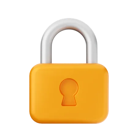 Padlock  3D Icon