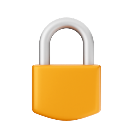 Padlock  3D Icon