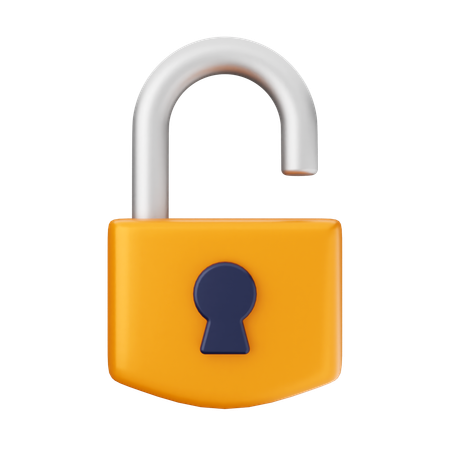 Padlock  3D Icon