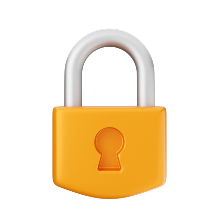 Padlock  3D Icon