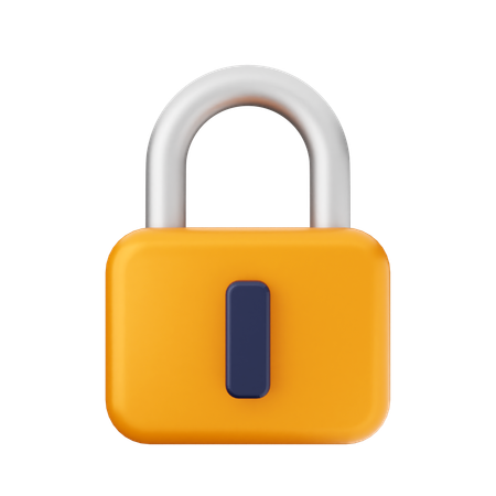 Padlock  3D Icon