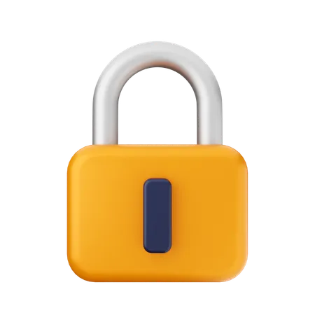 Padlock  3D Icon