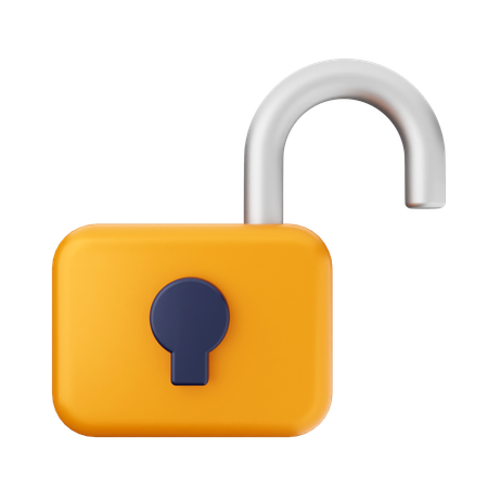 Padlock  3D Icon