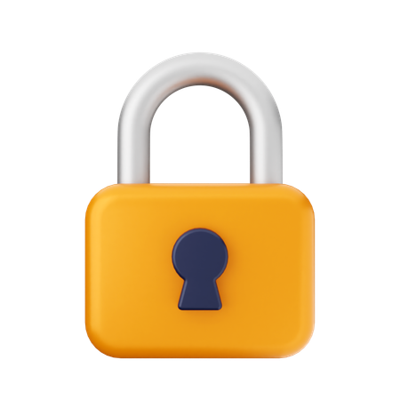 Padlock  3D Icon