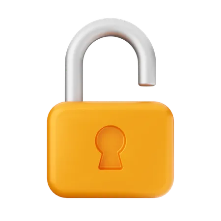 Padlock  3D Icon