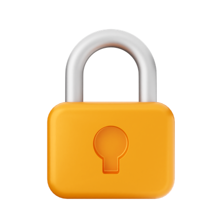 Padlock  3D Icon