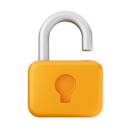 Padlock  3D Icon