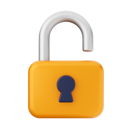 Padlock  3D Icon