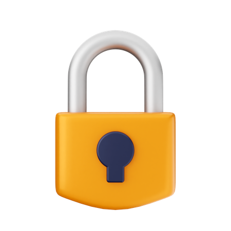 Padlock  3D Icon