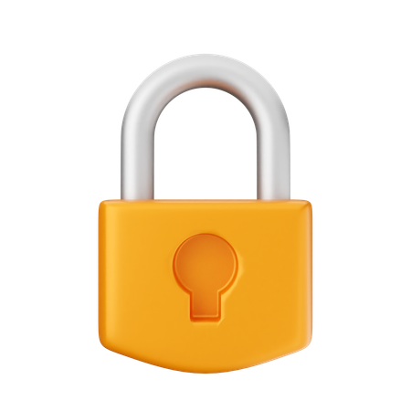 Padlock  3D Icon