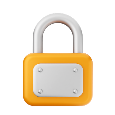 Padlock  3D Icon