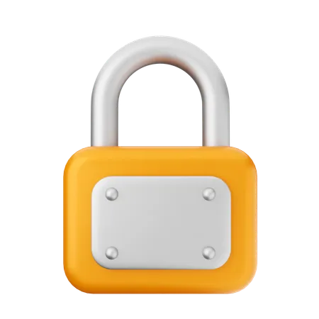 Padlock  3D Icon