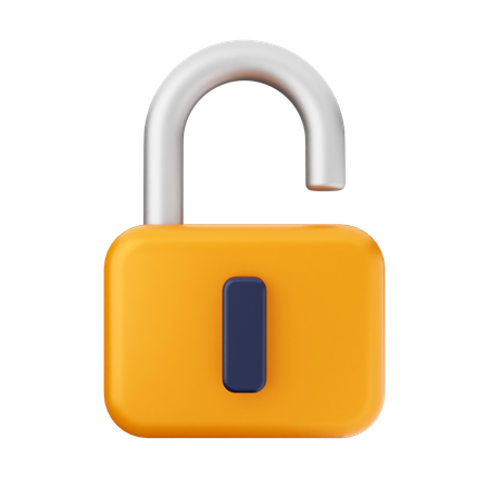 Padlock  3D Icon