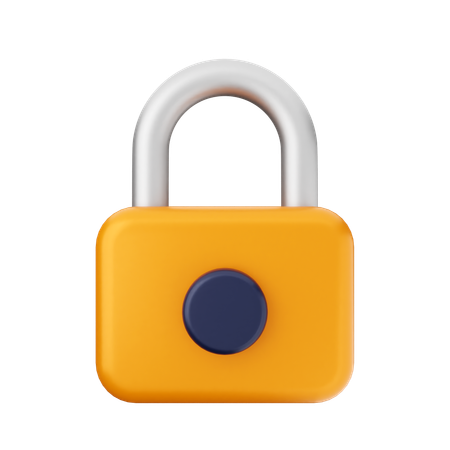 Padlock  3D Icon