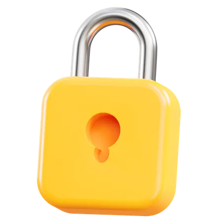 Padlock  3D Icon