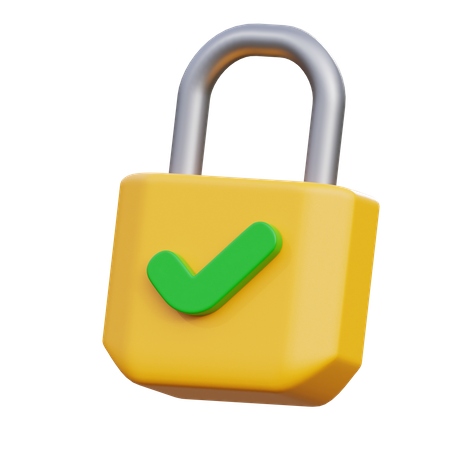 Padlock  3D Icon