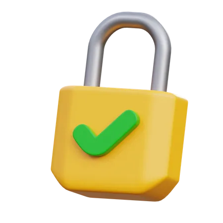 Padlock  3D Icon