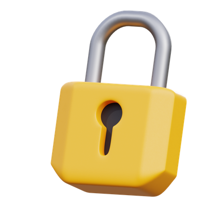 Padlock  3D Icon