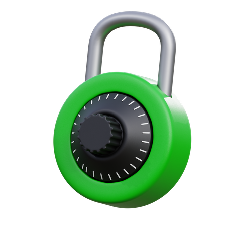 Padlock  3D Icon