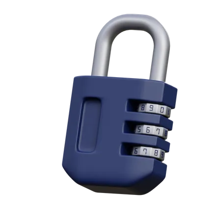 Padlock  3D Icon