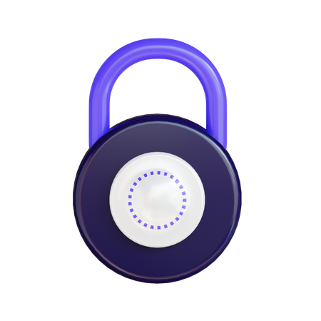 Padlock  3D Icon