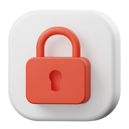 Padlock  3D Icon