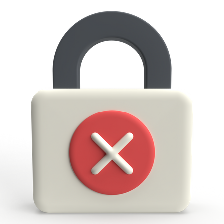 Padlock  3D Icon