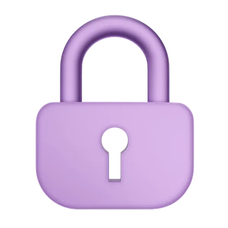 Padlock  3D Illustration