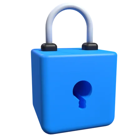 Padlock  3D Illustration