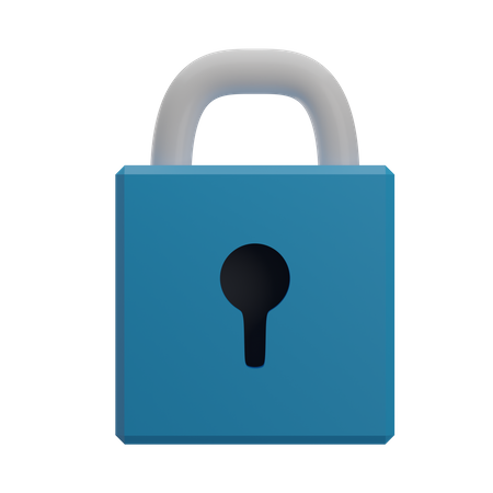 Padlock  3D Illustration