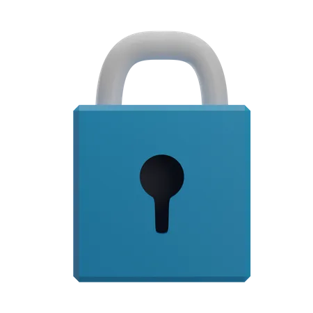 Padlock  3D Illustration