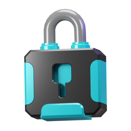 Padlock  3D Illustration